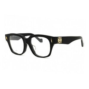 NEW LOEWE EYEGLASSES UNISEX SHINY BLACK EYEWEAR LOEWE LW50091F 001